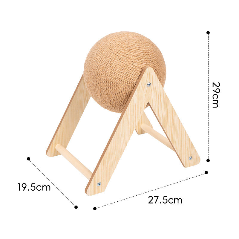 Cat Scratching Ball Toy