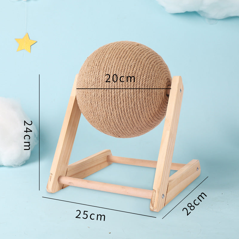 Cat Scratching Ball Toy