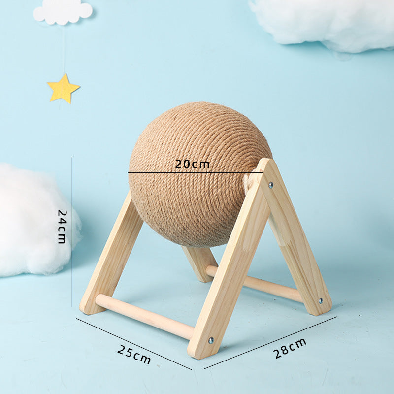 Cat Scratching Ball Toy