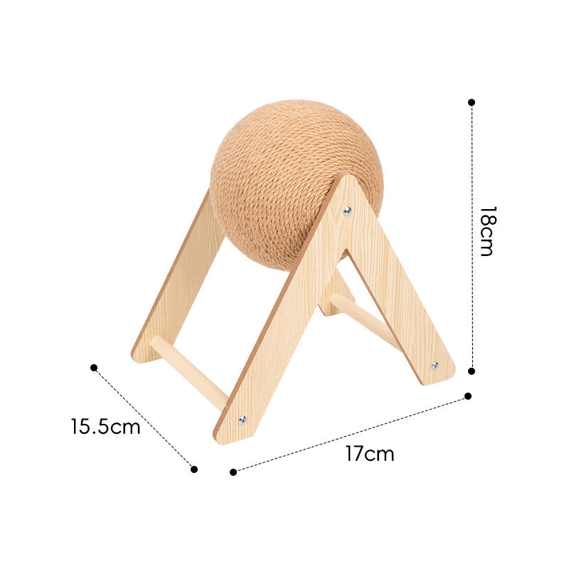 Cat Scratching Ball Toy