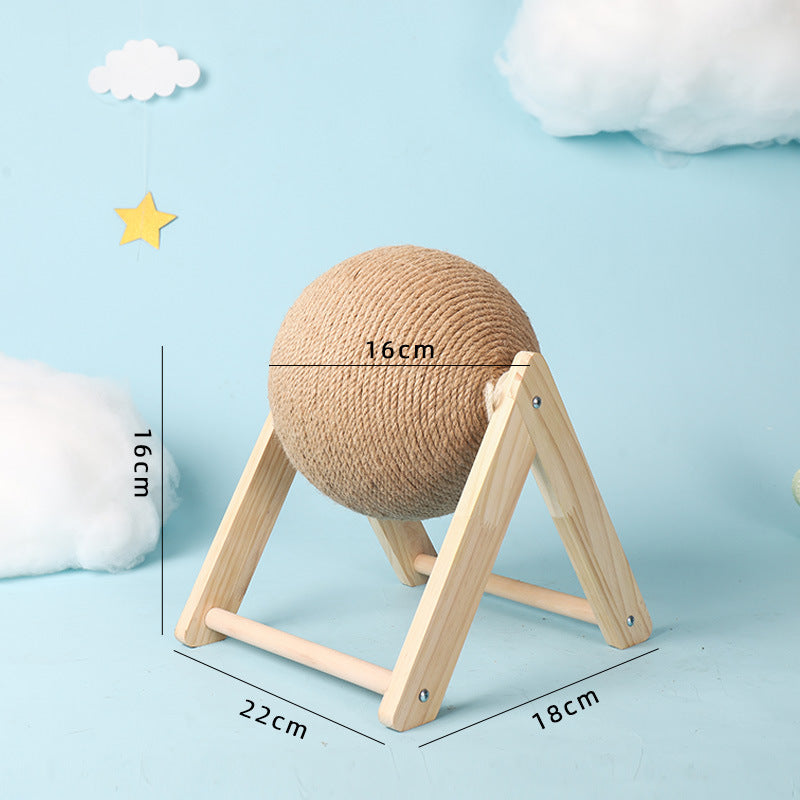 Cat Scratching Ball Toy