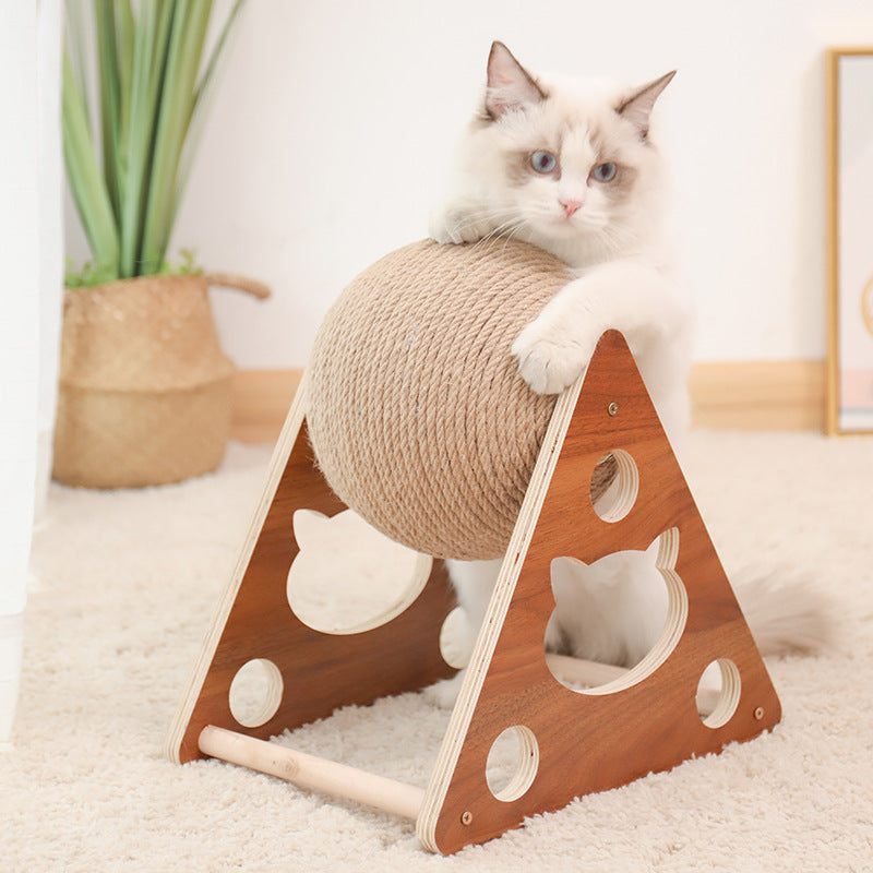 Cat Scratching Ball Toy