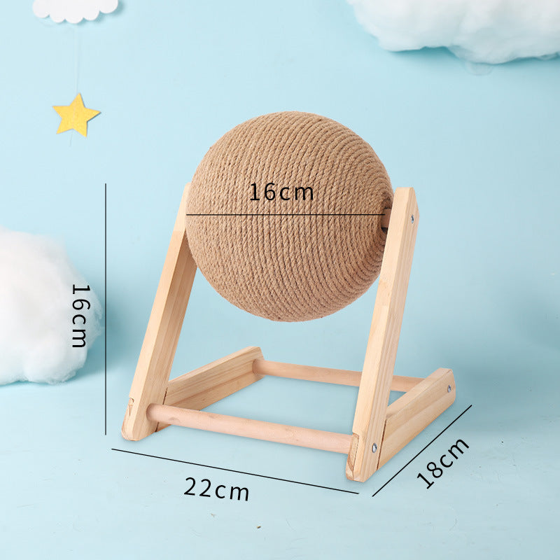 Cat Scratching Ball Toy