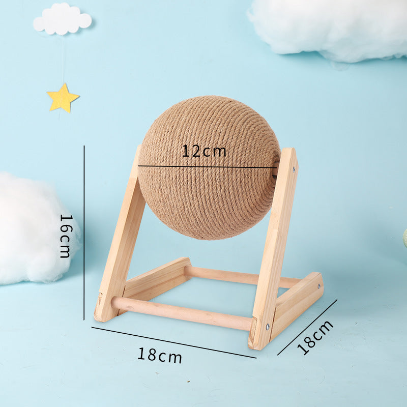 Cat Scratching Ball Toy