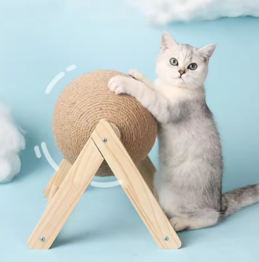 Cat Scratching Ball Toy