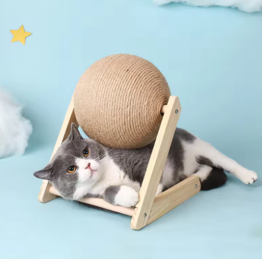 Cat Scratching Ball Toy